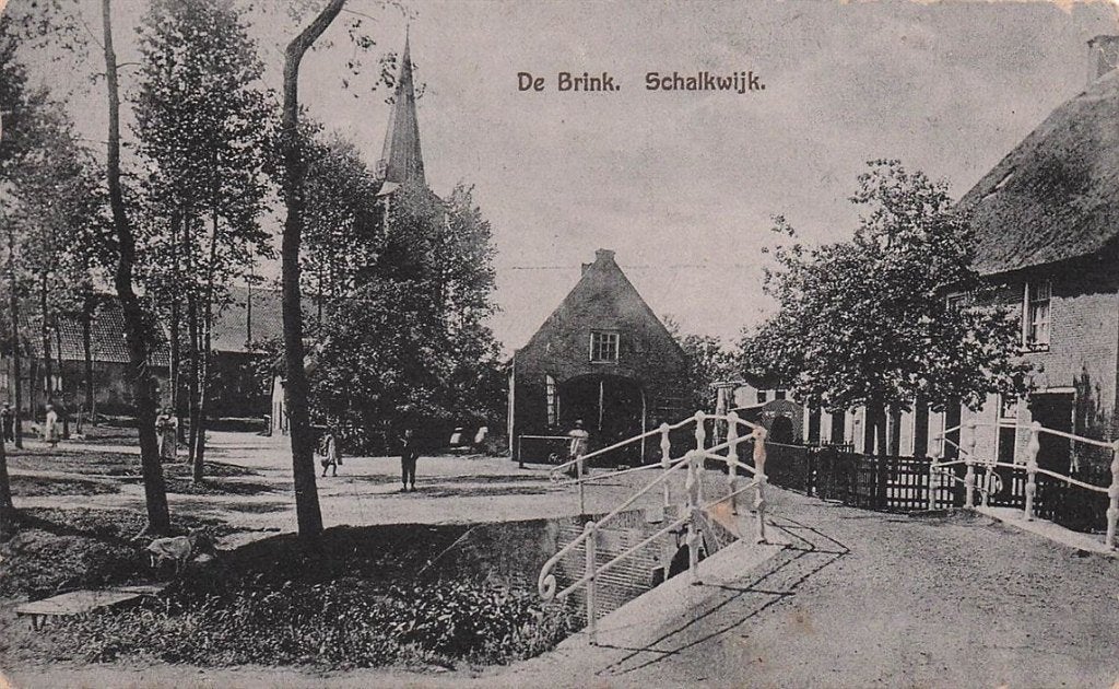 703-140-051 De Brink Schalkwijk, Ophalen of Verzenden, Voor 1920, Utrecht