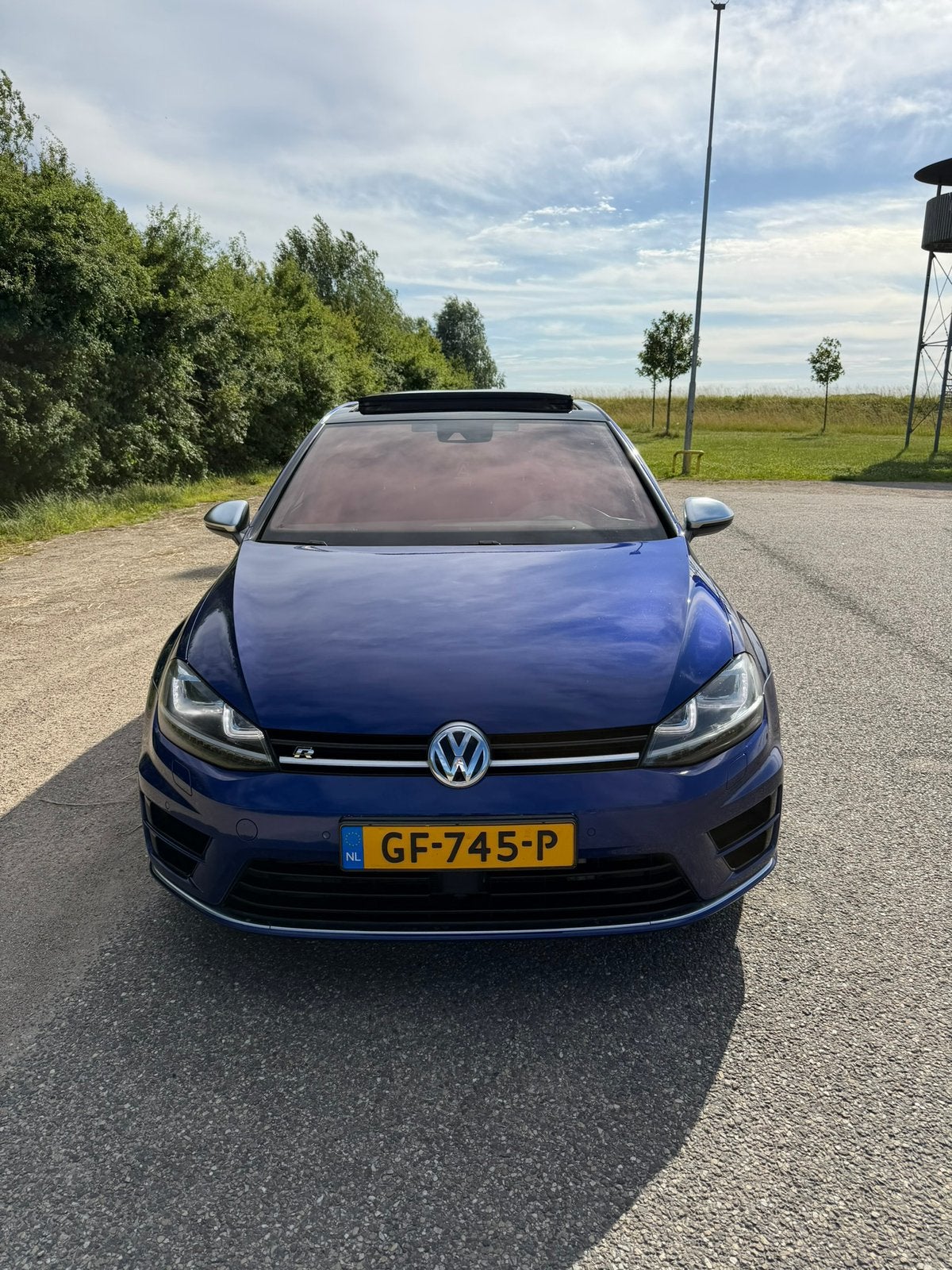 Volkswagen Golf 2.0 TSI R 221KW 5D 4MOTION DSG 2015 Blauw, Automaat, Zwart, 4 cilinders, 1984 cc