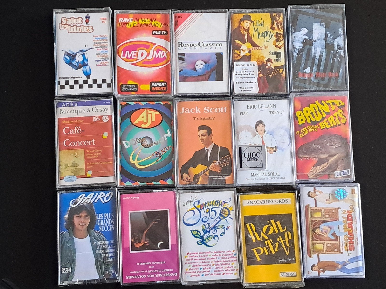 15 Cassettebandjes nog in seal, Ophalen of Verzenden, Nieuw in verpakking, Overige genres, 2 t/m 25 bandjes