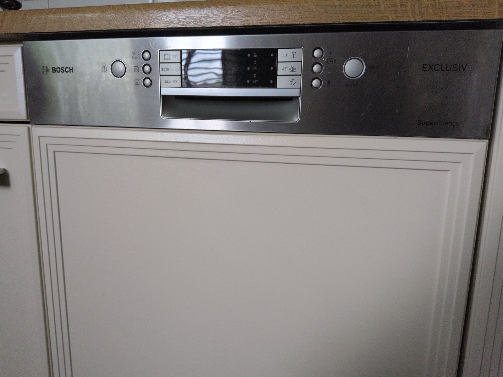 Bosch Exclusiv SuperSilence Inbouw Vaatwasser, Witgoed en Apparatuur, Vaatwasmachines, Ophalen, Gebruikt, 60 cm of meer, Energieklasse A of zuiniger