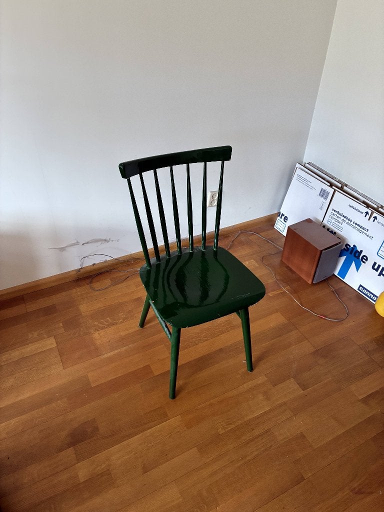 Stoel Groen, Ophalen, Gebruikt, Overige kleuren, Eén