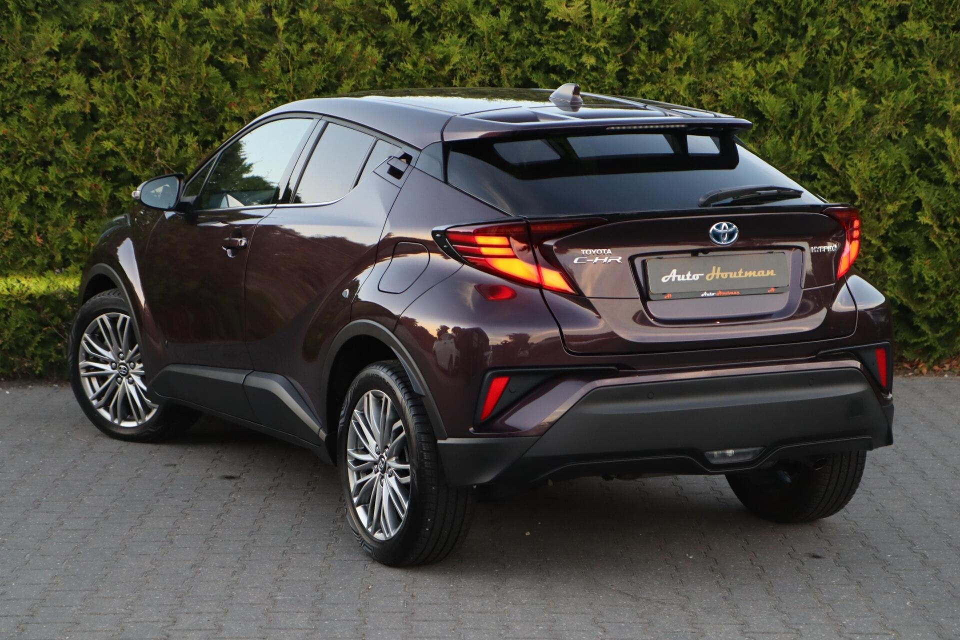 TOYOTA C-HR 1.8 HYBRID EXECUTIVE  | 21.017 KM | JBL, Auto's, Dealer onderhouden, Stof, 4 cilinders, Bruin