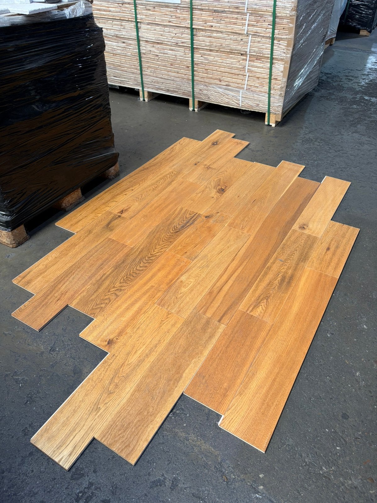 Eiken houten vloer voor maar €19,95 per vierkante meter, Ophalen of Verzenden, Nieuw, 75 m² of meer, Parket