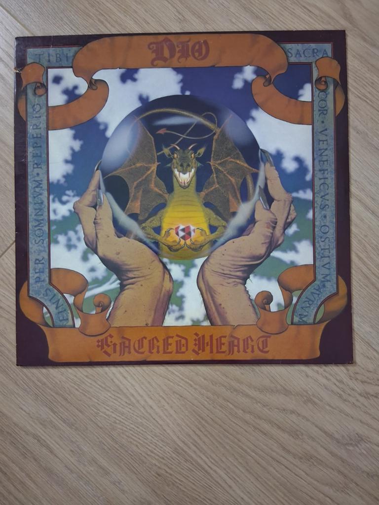 Dio - Sacred Heart LP (1985), Ophalen of Verzenden, Gebruikt, 12 inch, Poprock