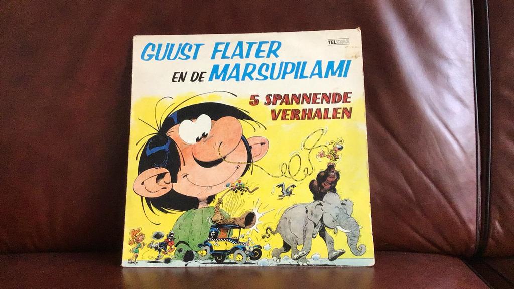 Guust Flater  en de Marsupilami LP, Ophalen of Verzenden, Zo goed als nieuw, 12 inch, Levenslied of Smartlap