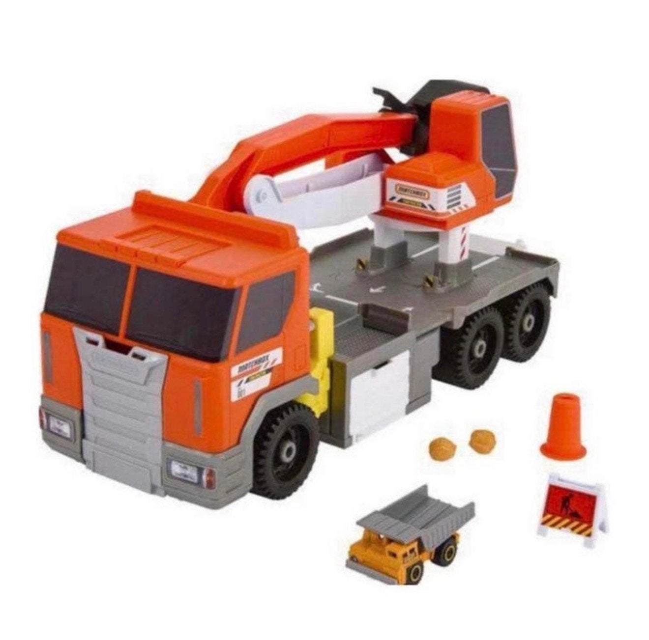 Matchbox Action Drivers Transforming Excavator Speelgoed SET, Nieuw, M, Ophalen of Verzenden, M