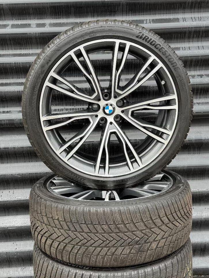 21” Orig Bmw Styling 726i G01 G02 x3 x4 velgen winterbanden, Auto-onderdelen, Banden en Velgen, Ophalen, Banden en Velgen, Gebruikt