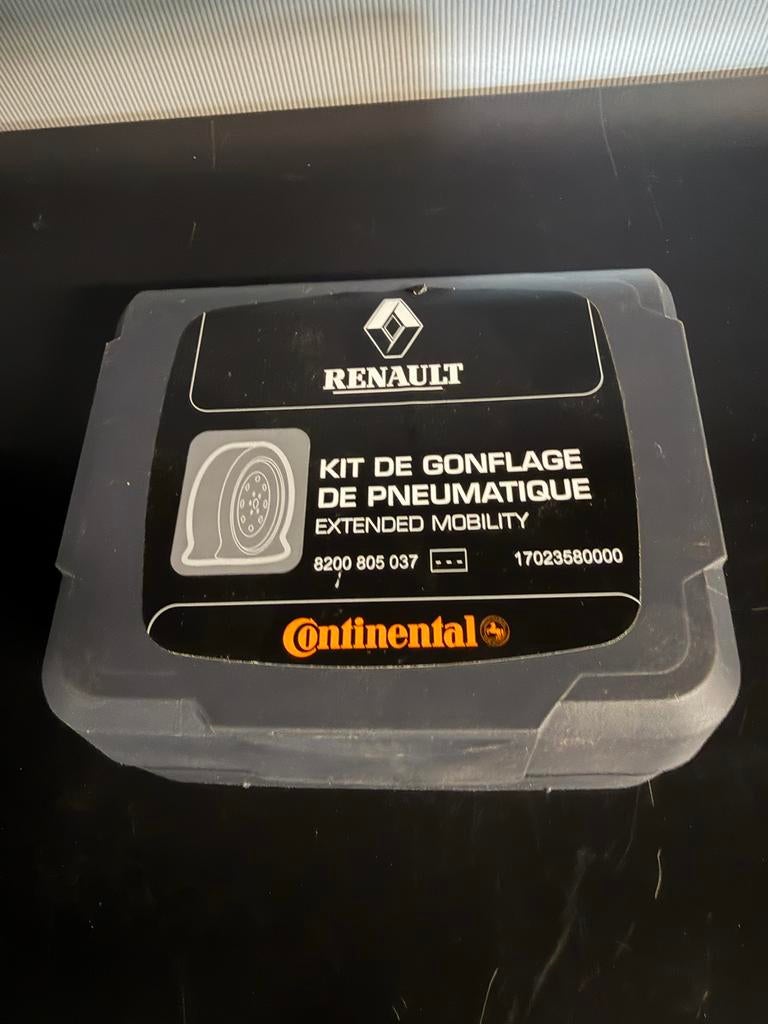 Originele Renault Continental mobility kit, Auto diversen, Auto-accessoires, Gebruikt, Ophalen of Verzenden