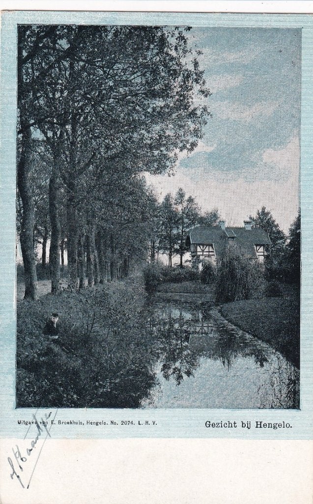 Hengelo, 1911., Verzenden, Voor 1920, Gelopen, Overijssel