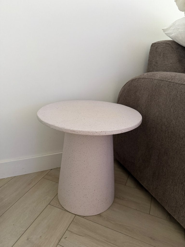 Bijzettafel leenbakker, Ophalen, Minder dan 45 cm, Minder dan 55 cm, Rond