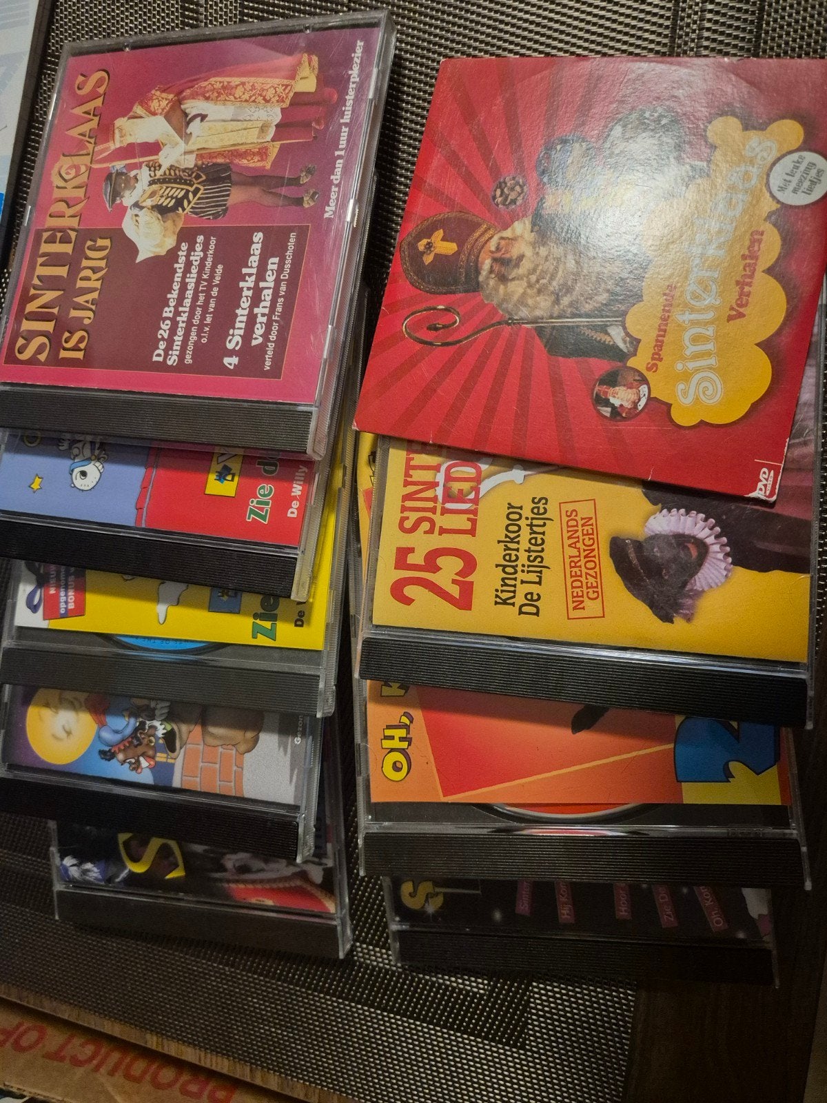 9 sinterklaas cd's in goede staat, Euro, Ophalen of Verzenden, Zo goed als nieuw