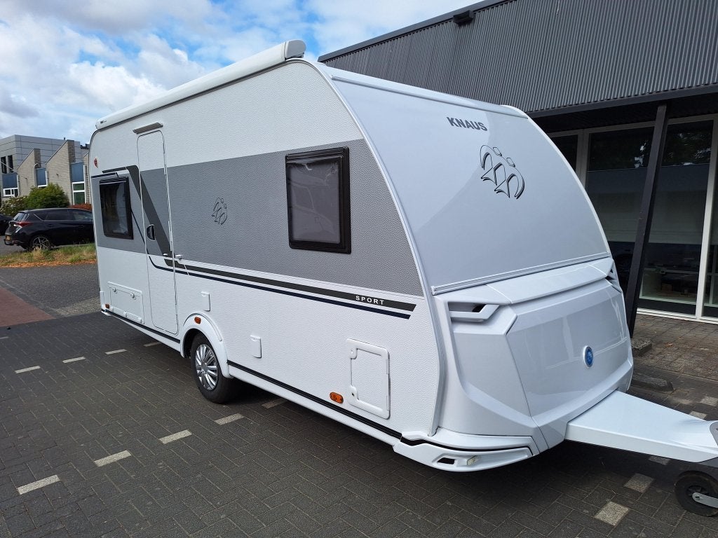Knaus Sport 450 FU MOVER EN THULE LUIFEL, Caravans en Kamperen, Rondzit, Schokbreker, Bedrijf, 4 tot 5 meter