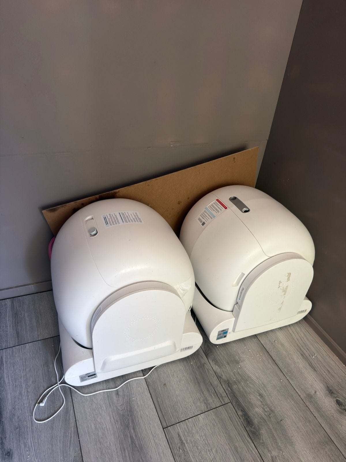 Poopy nano 2 en 3 automatische kattenbak, Ophalen, Gebruikt