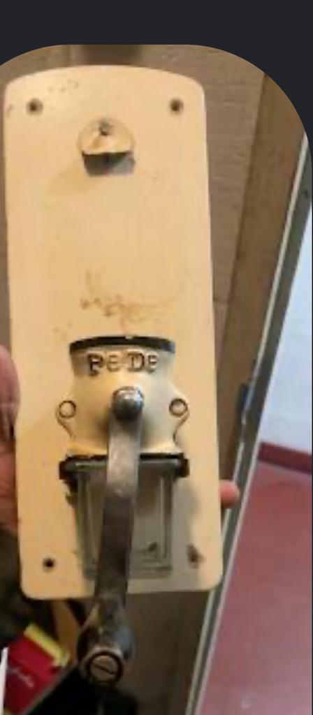 Vintage Pe De Wandkoffiemolen - Antieke Koffiemolen, Ophalen