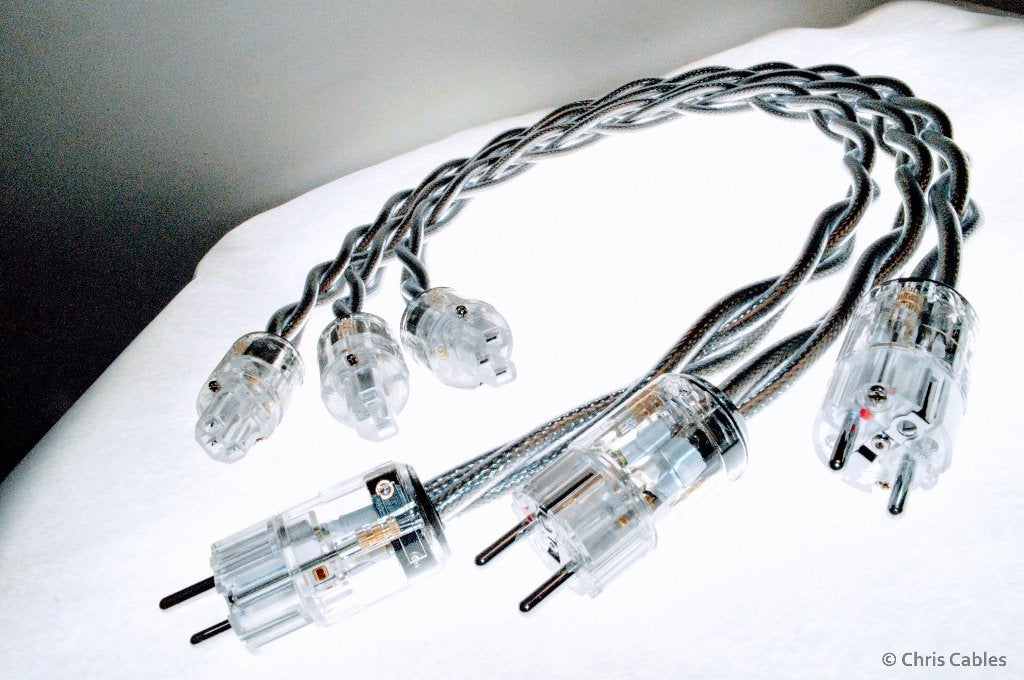 'The Crystal Conductor' audiophile netkabel van Chris Cables, Verzenden, Nieuw, 3451HB/44, 2 tot 5 meter