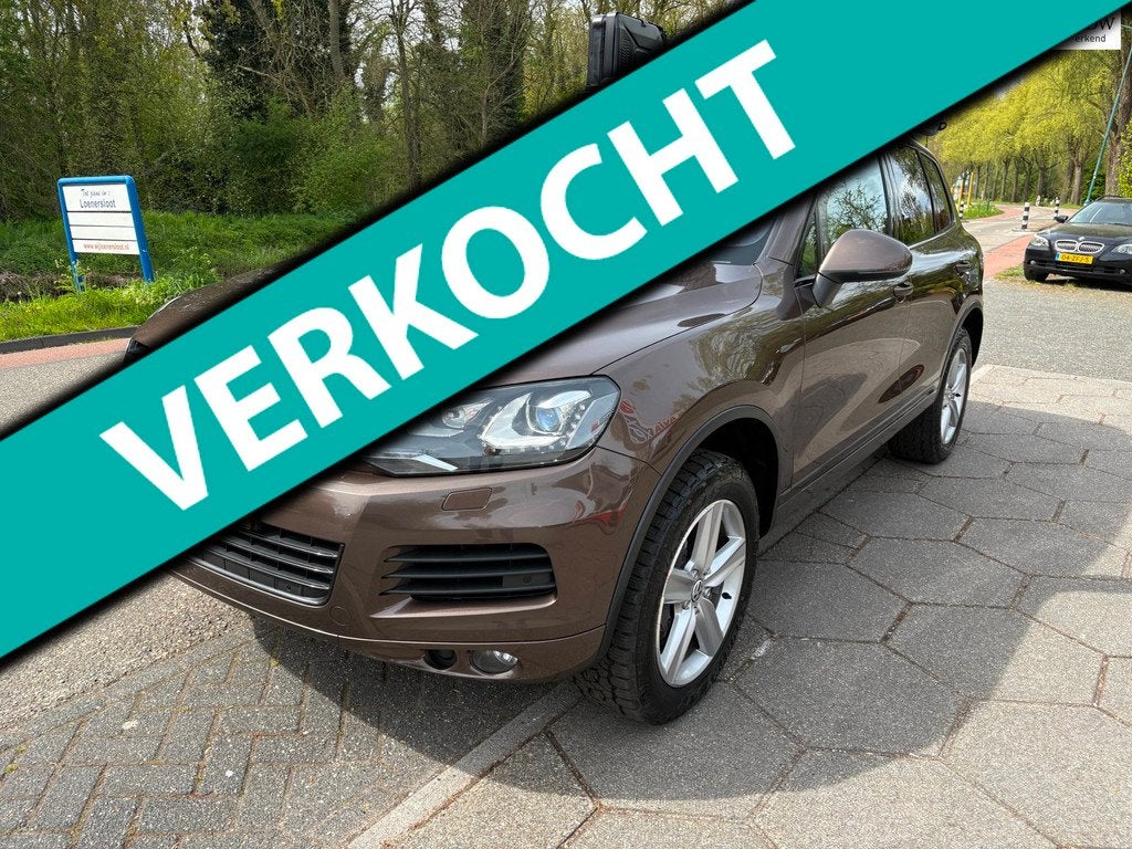 Volkswagen Touareg 3.0 TSI Hybrid BTW auto / Youngtimer!, Auto's, Volkswagen, Automaat, Euro 5, Gebruikt, Beige