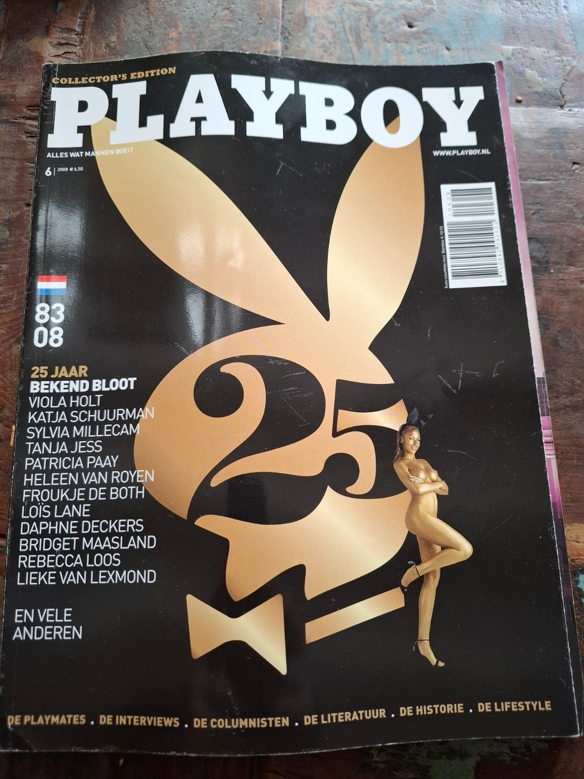 Playboy Collector's Edition 25 Jaar Bekend Bloot 2008, Ophalen of Verzenden, Gelezen, Overige typen