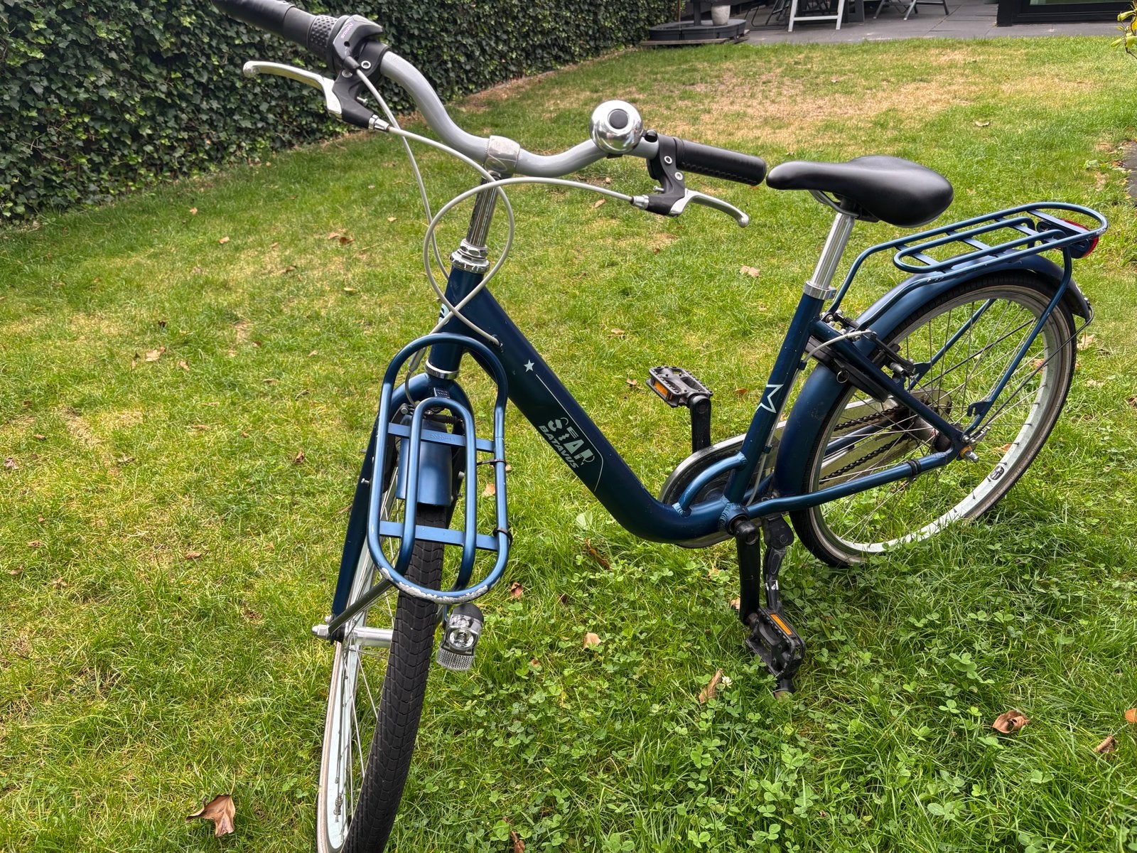 Batavus Star fiets 24 inch met voordrager en terugtraprem, Terugtraprem, Gebruikt, Minder dan 47 cm, Ophalen