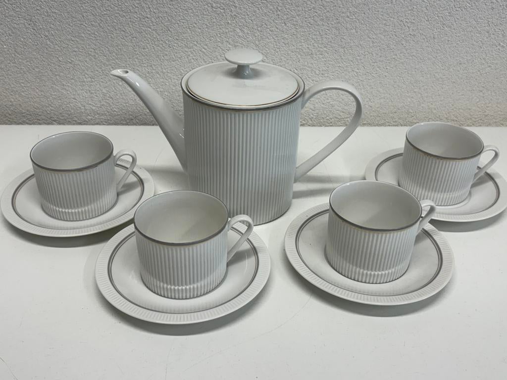 Arzberg Cannelee met goud grijze bies, Arzberg, ., Ophalen of Verzenden, Zo goed als nieuw