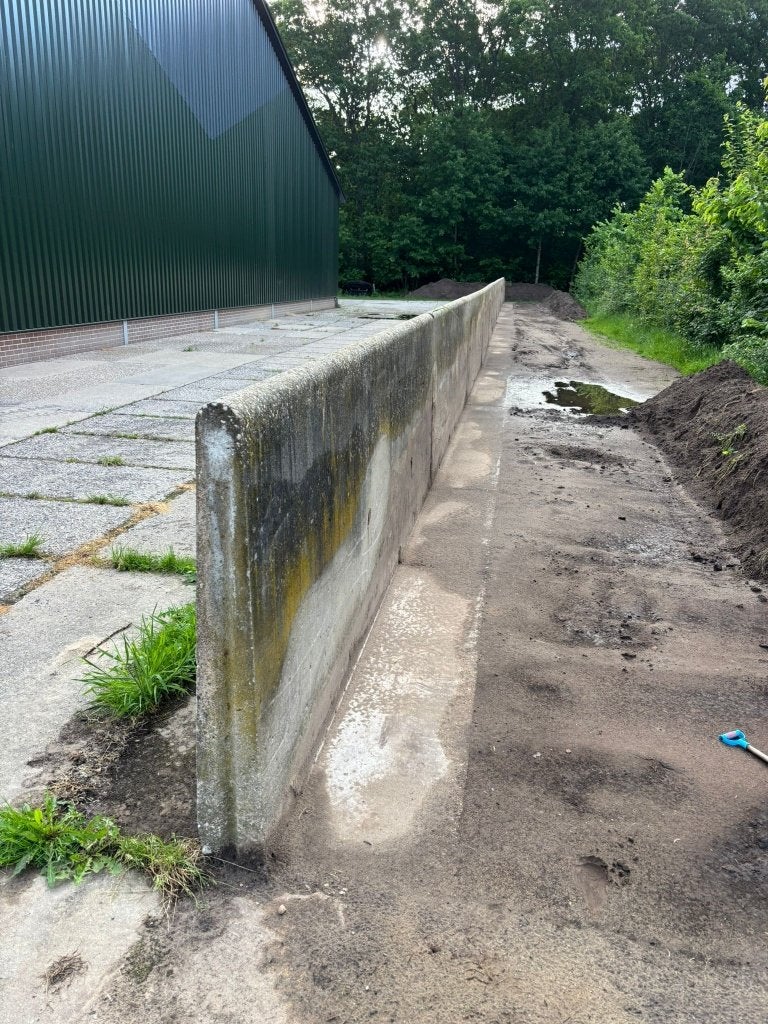 Keerwand, Sleufsilo, Beton-Element, T-Element, Gebruikt, 200 cm of meer, Ophalen of Verzenden, 50 cm of meer