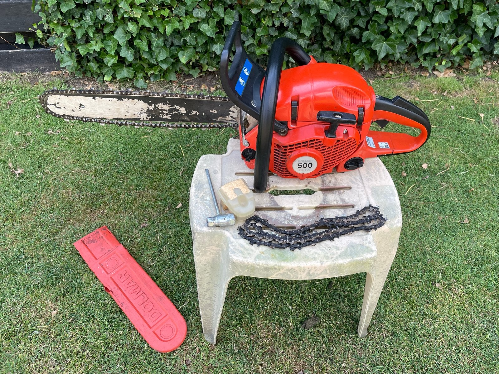 Dolmar PS-500 D Kettingzaag - Krachtig en Betrouwbaar, Ophalen, Gebruikt, 40 t/m 49 mm