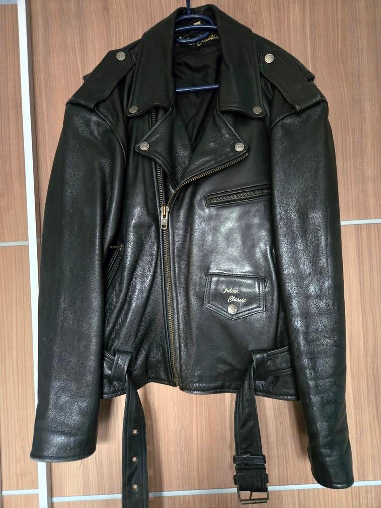 Mooie leren jas maat M, Ophalen, Tweedehands, Jas | leer