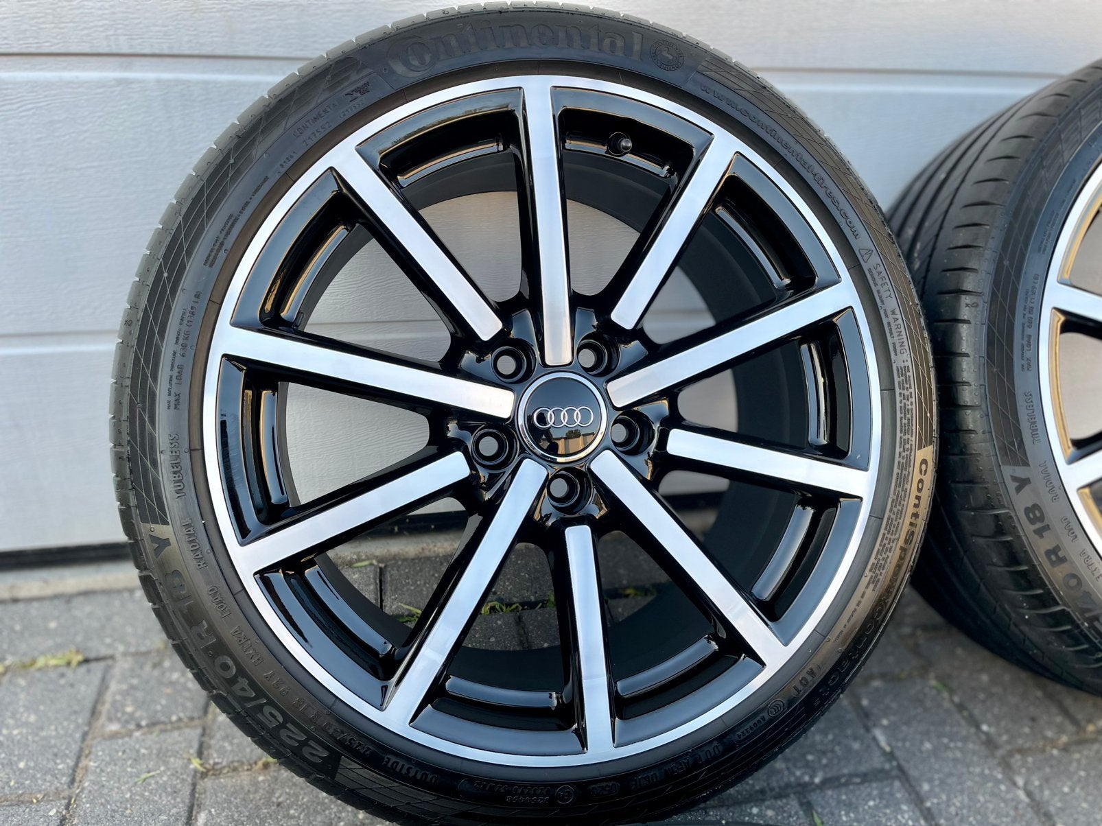 18 Inch Originele Audi A3 Velgen 225/40/18 5x112 !!!, 18 inch, Banden en Velgen, Ophalen of Verzenden, Zomerbanden