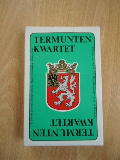Termunten kwartet, Ophalen of Verzenden, Zo goed als nieuw, Kwartet(ten)