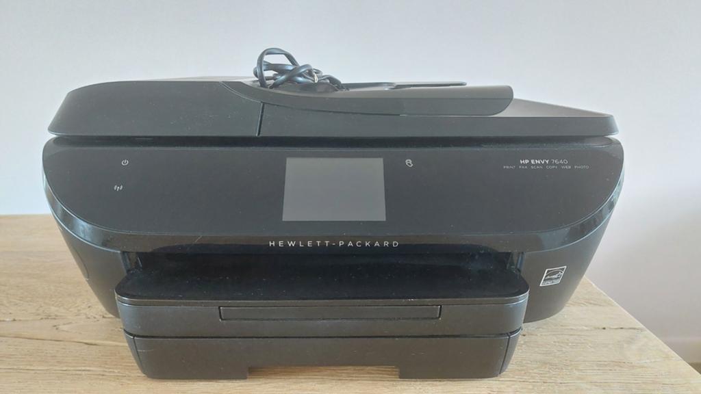HP ENVY 7640 e-All-in-One printer, Computers en Software, Printers, Ophalen, Gebruikt, Inkjetprinter, All-in-one