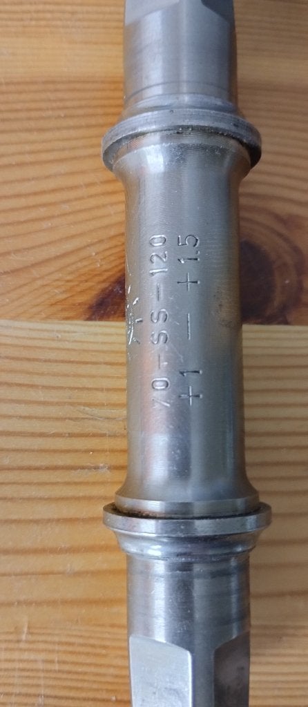 Campagnolo titanium, Crankstel of Pedalen, Titanium, Campagnolo, Ophalen of Verzenden