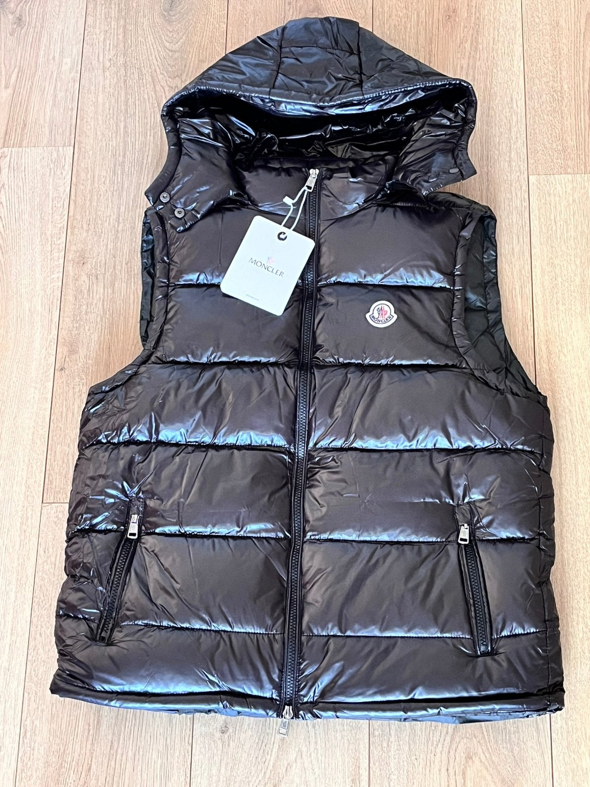 Moncler bodywarmer - maat M & L, Ophalen of Verzenden, Nieuw, Overige maten, Zwart