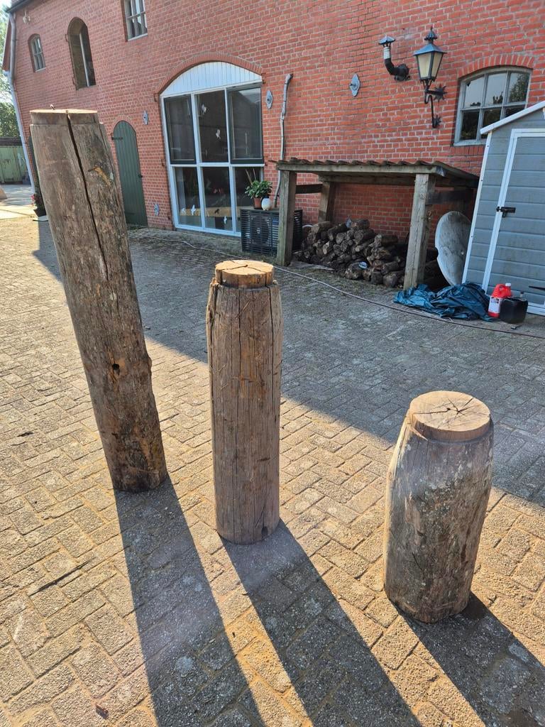 Hardhouten tuinpalen, Tuin en Terras, Palen, Balken en Planken, Ophalen of Verzenden