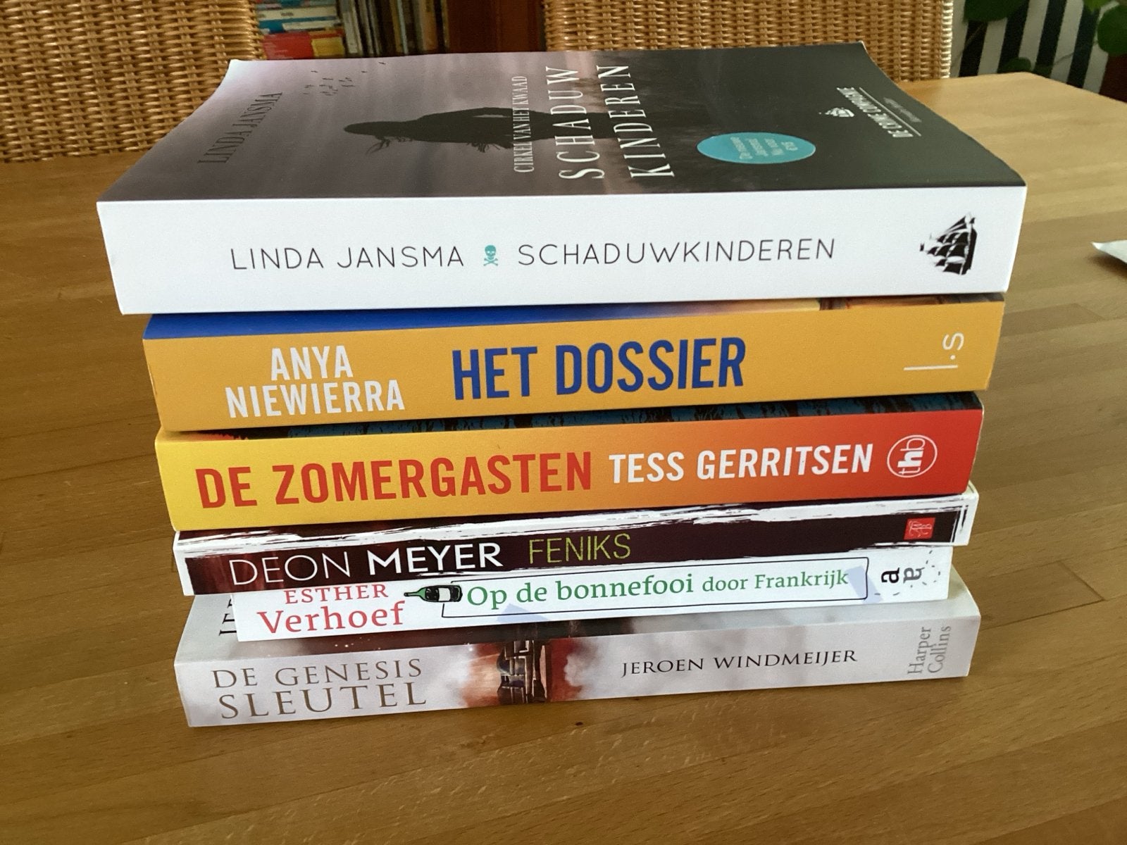 6 thrillers samen voor € 7;50, Boeken, Ophalen of Verzenden, Gelezen