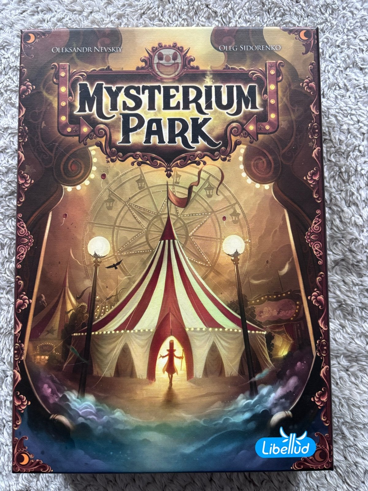 Mysterium Park Bordspel - Mysterie in het Circus, Drie of vier spelers, Ophalen, Zo goed als nieuw
