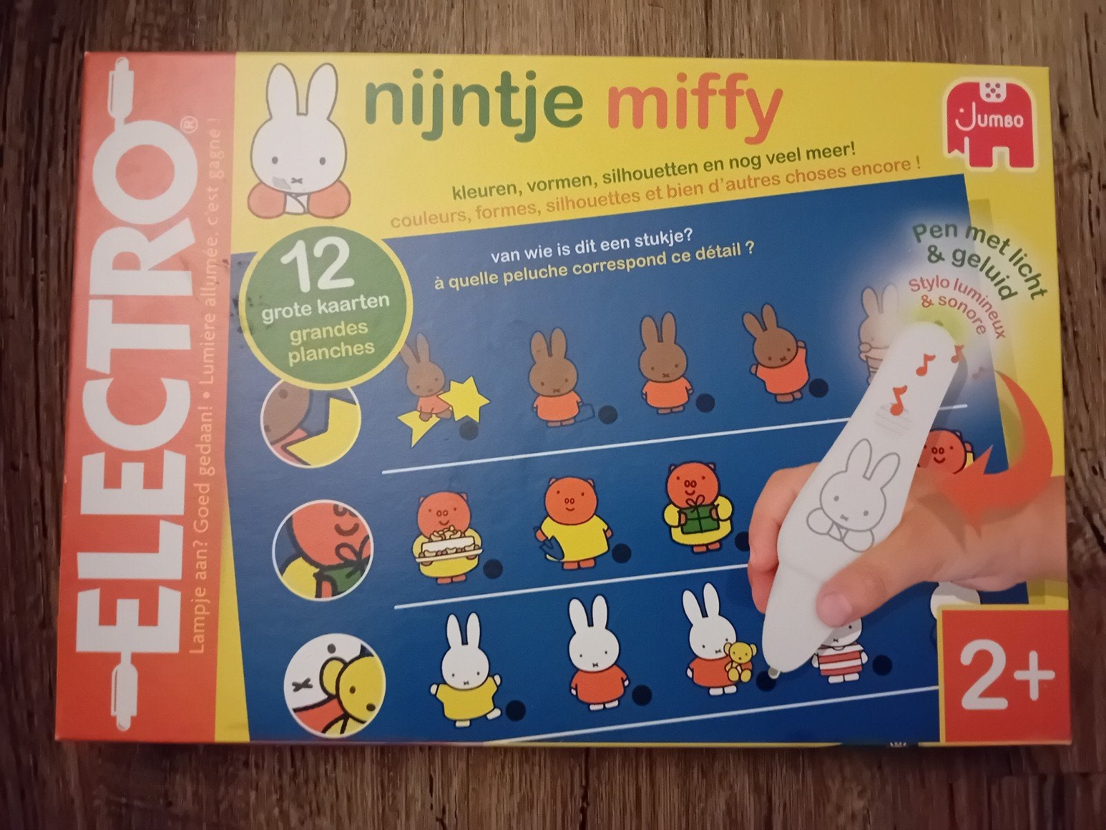 Nijntje Miffy Electro spel met licht en geluid, Ophalen of Verzenden, Zo goed als nieuw, Ontdekken, Met licht