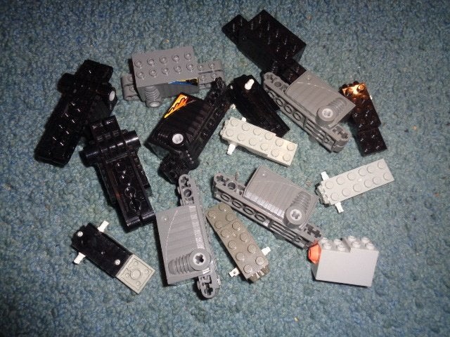 Partij O205=Lego opwind motoren, Lego, Lego, Gebruikt, Lego