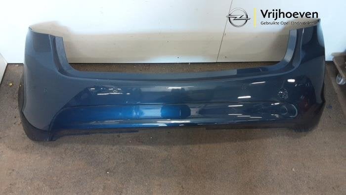 Achterbumper van een Opel Meriva (Meriva B 10-) (Z22W), Gebruikt, -, -, Opel