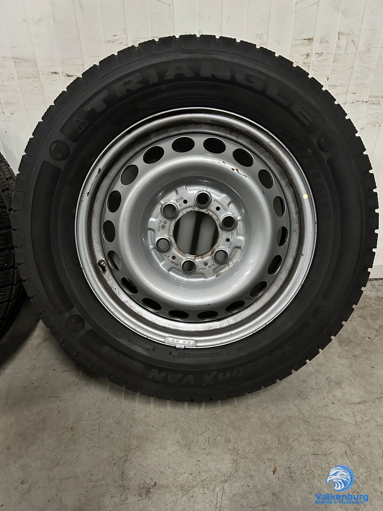 7mm! Originele Mercedes Sprinter B907 B910 16 inch stalen ve, -, Banden en Velgen, Ophalen of Verzenden, All Season