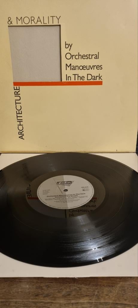 OMD - Architecture & Morality LP (1981), Cd's en Dvd's, Vinyl | Pop, Gebruikt, 12 inch, Ophalen of Verzenden