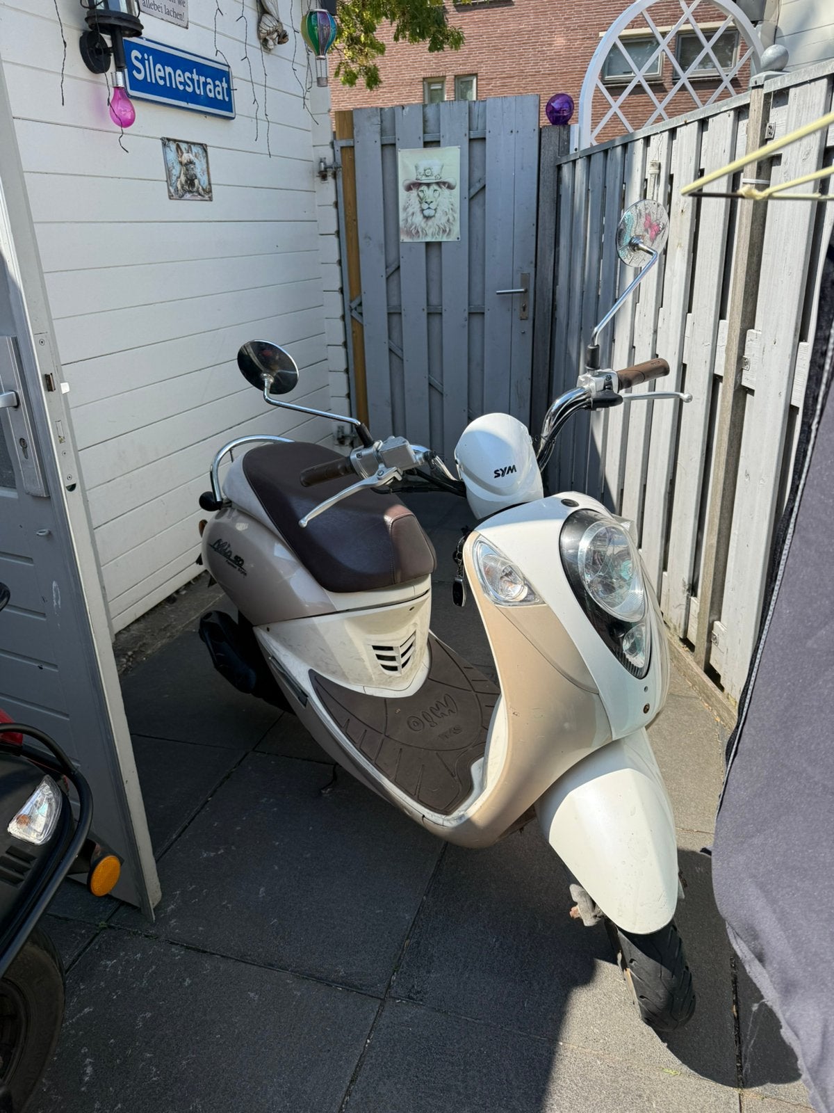 Sym mio, Fietsen en Brommers, Scooters | SYM, Gebruikt, Maximaal 45 km/u, 49 cc, Benzine