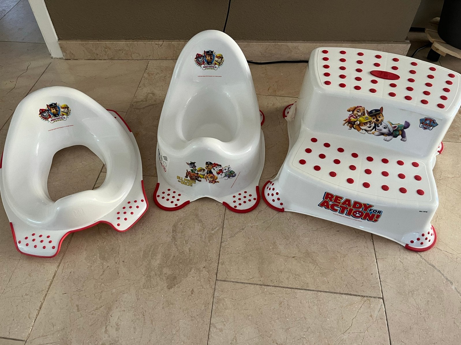 Paw Patrol potje, wc-bril verkleiner en opstapje, Ophalen, Gebruikt, Overige typen, Overige merken