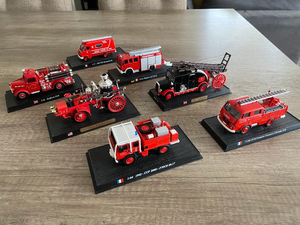 Delprado brandweerwagens, schaalmodel 1:43, Ophalen, Nieuw, Auto, Overige merken