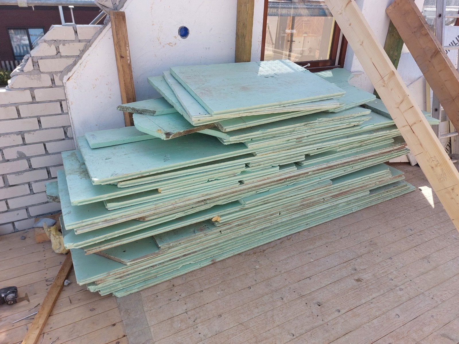Styrodur 2500N isolatieplaten, Dakisolatie, Gebruikt, 5 tot 10 m², Hardschuim (Pir)