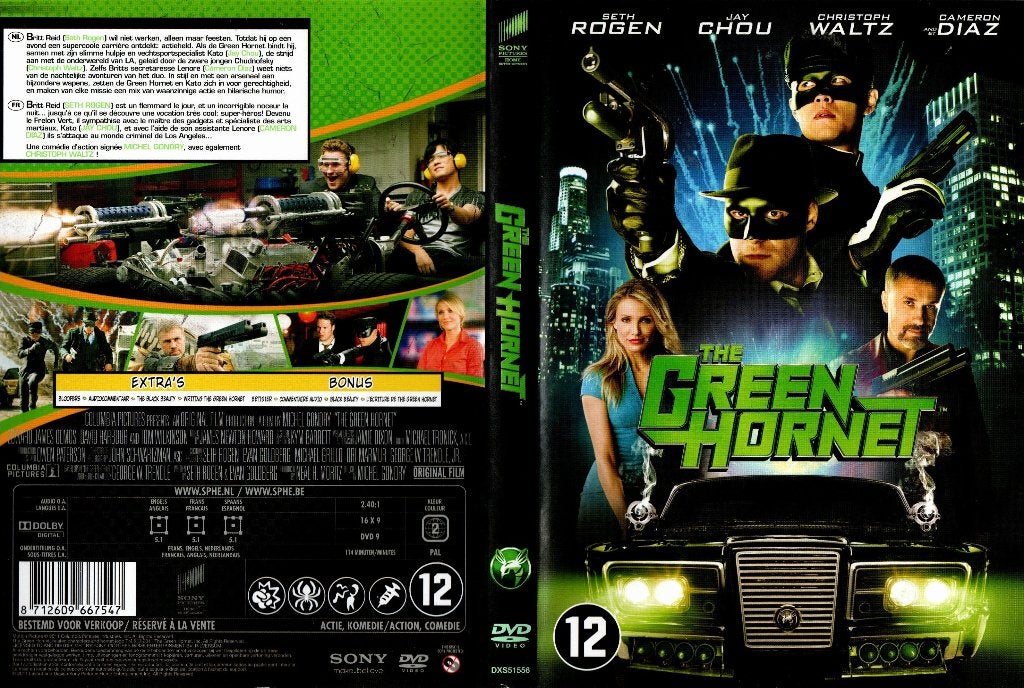 The Green Hornet, Vanaf 12 jaar, Ophalen of Verzenden, Zo goed als nieuw