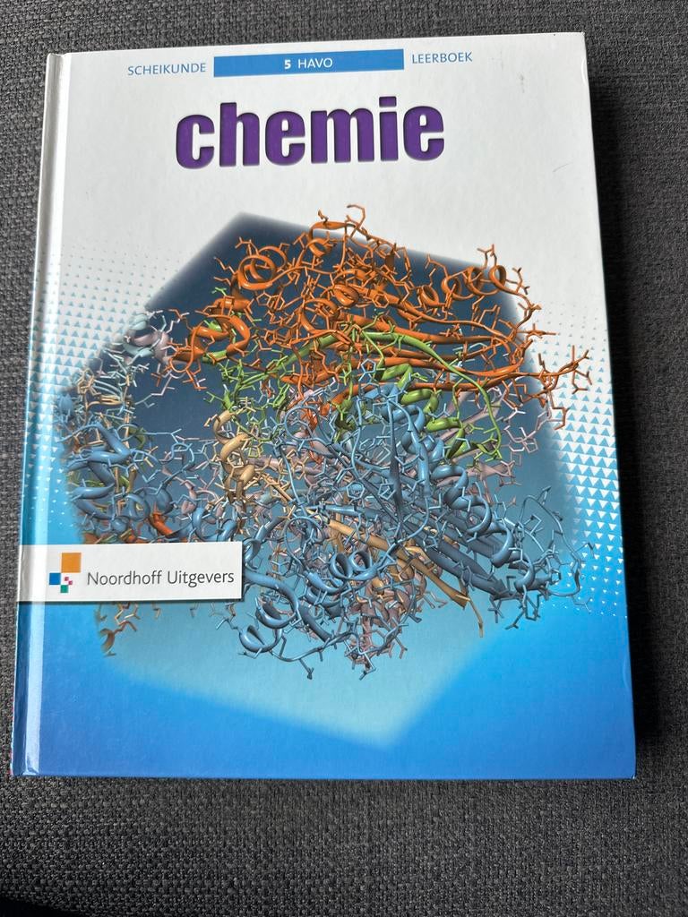Chemie 5 havo leerboek, Verzenden, Zo goed als nieuw, HAVO, Scheikunde