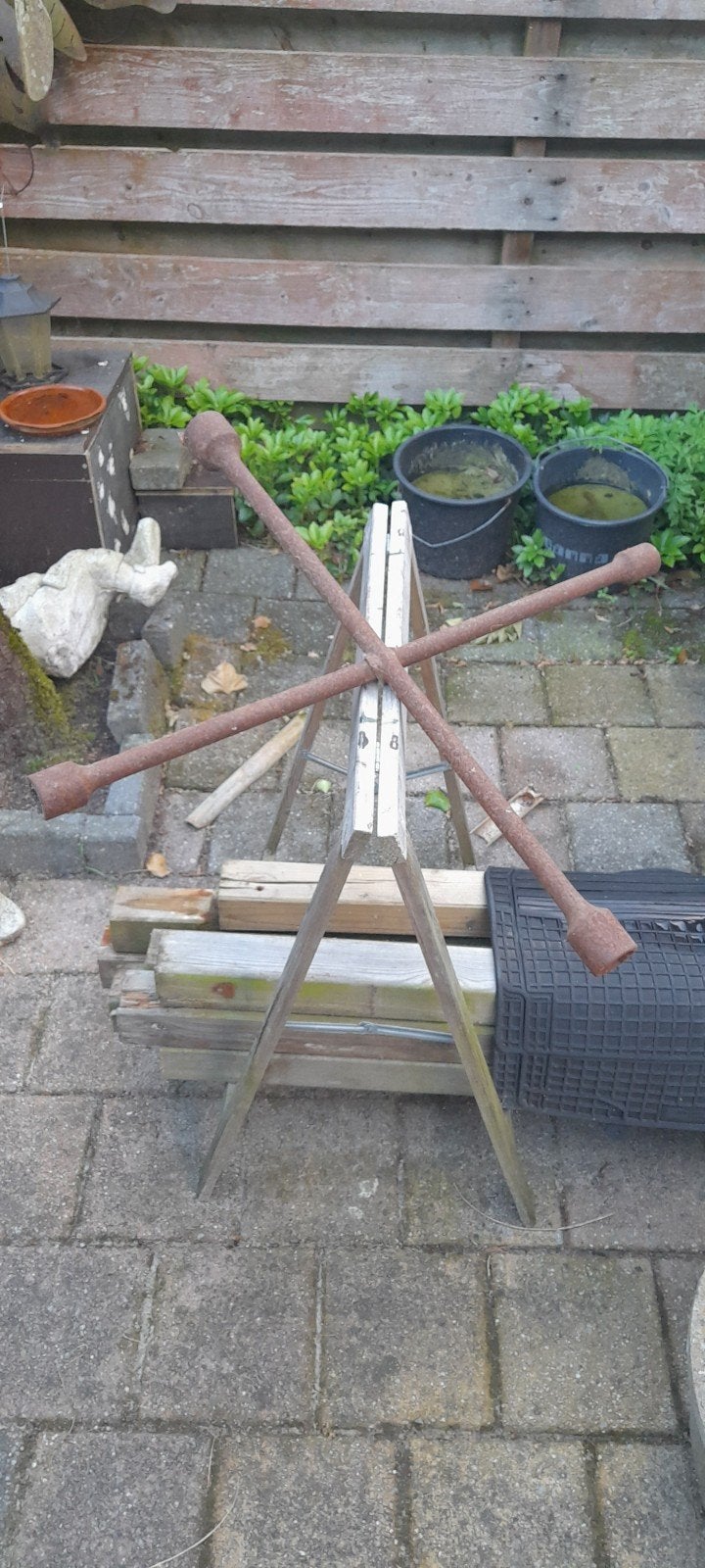 Vrachtwagen kruissleutel., Ophalen of Verzenden, Wasrek
