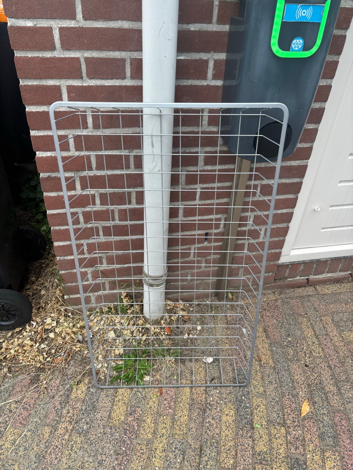 Gratis Metalen Kledingkast Rek/Lade, Ophalen, Met plank(en), Gebruikt, 100 tot 150 cm