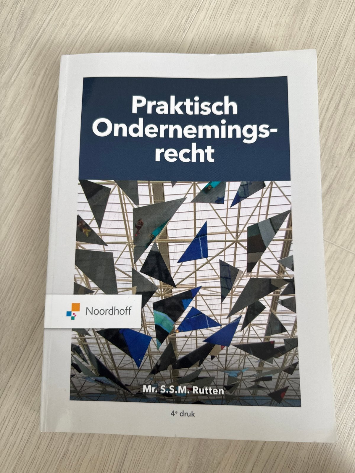 Praktisch Ondernemingsrecht - 4e druk - Mr. S.S.M. Rutten, Ophalen, Gamma, Zo goed als nieuw, HBO