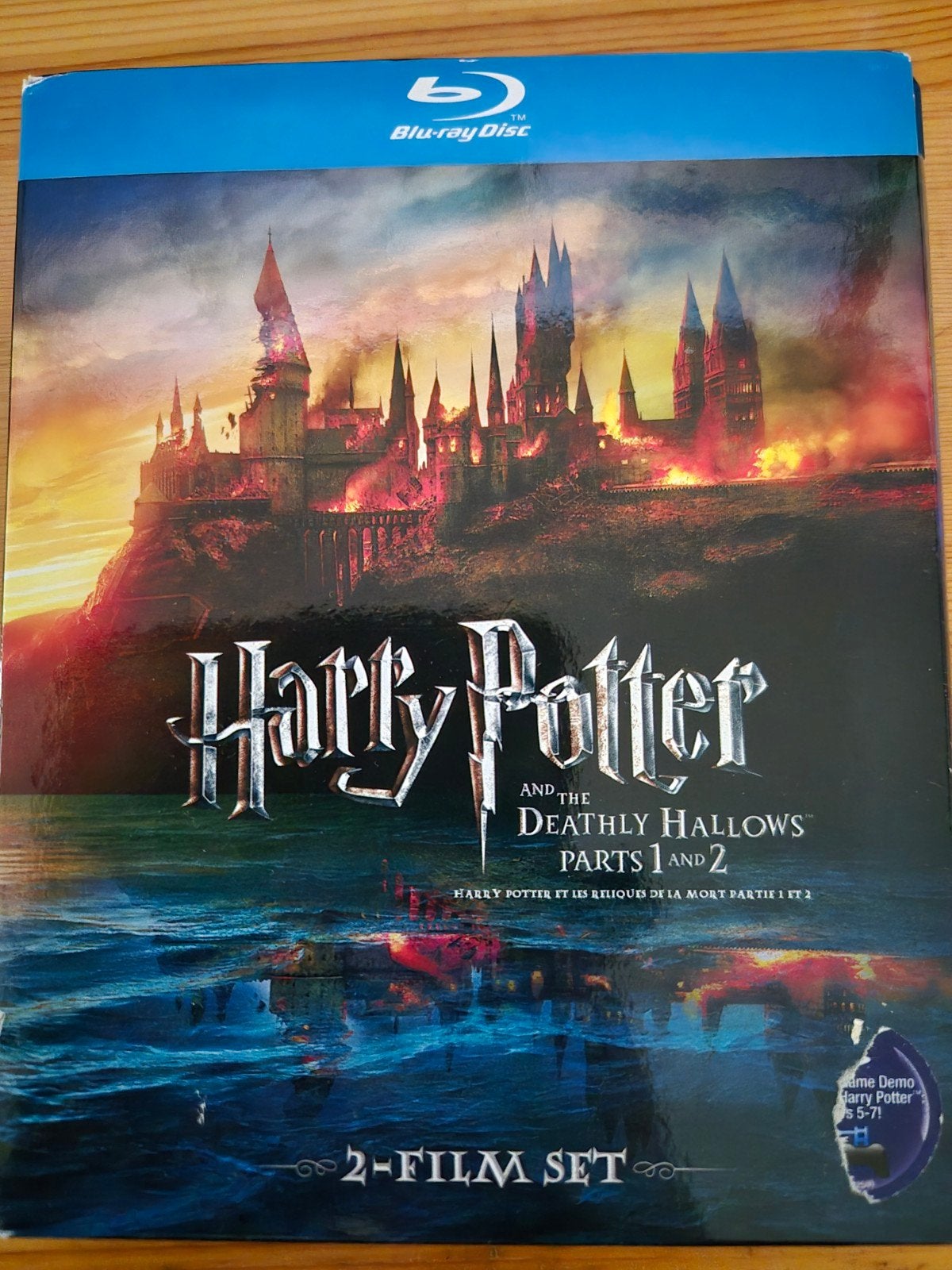 Harry Potter en de Relieken van de Dood Deel 1 & 2 Blu-ray, Cd's en Dvd's, Blu-ray, Zo goed als nieuw, Science Fiction en Fantasy