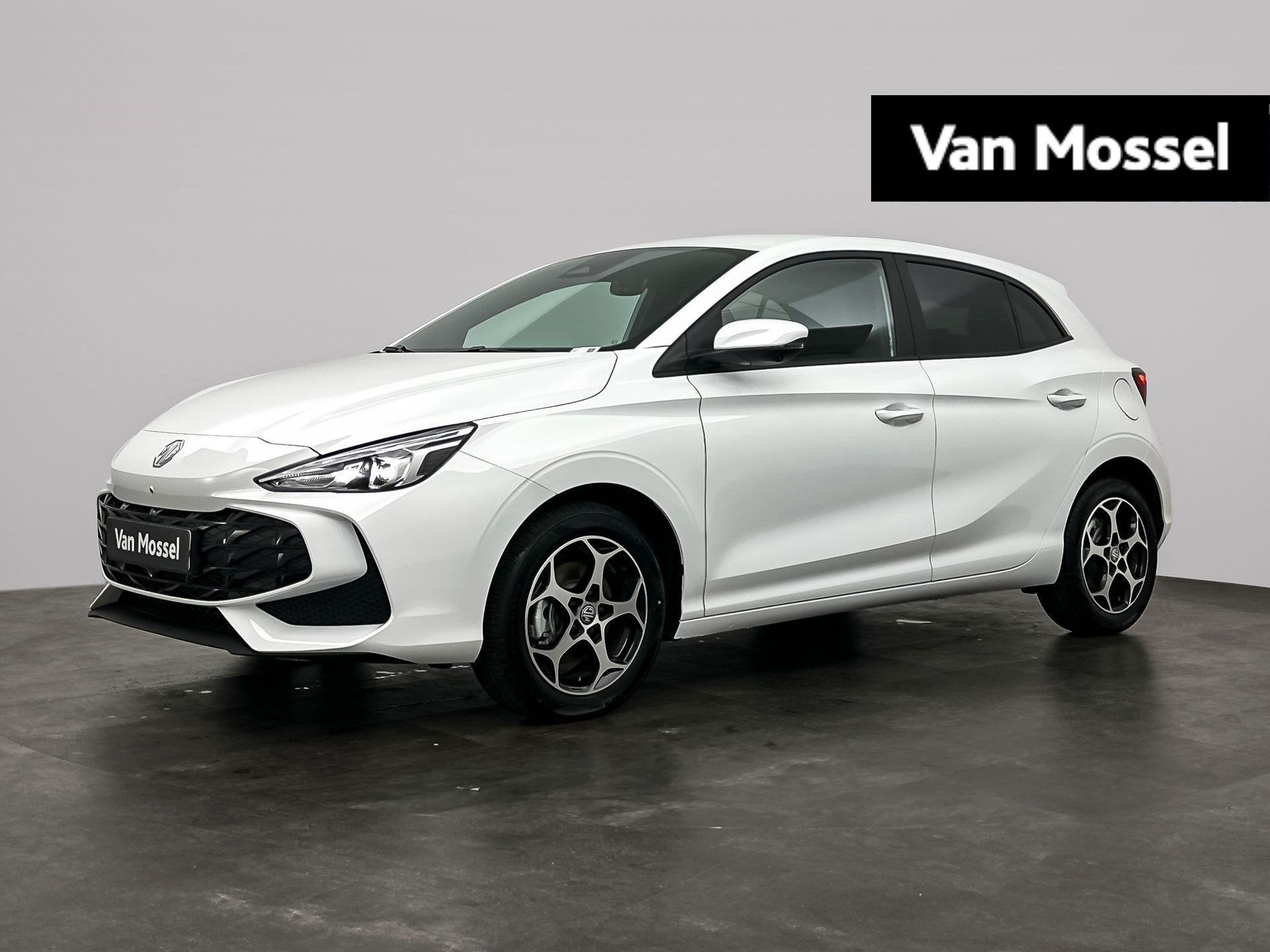 MG 3 1.5 Hybrid+ Aut. Luxury | Navi | Led Koplampen | Stoel, Auto's, 194 pk, 4 cilinders, 1283 kg, Wit